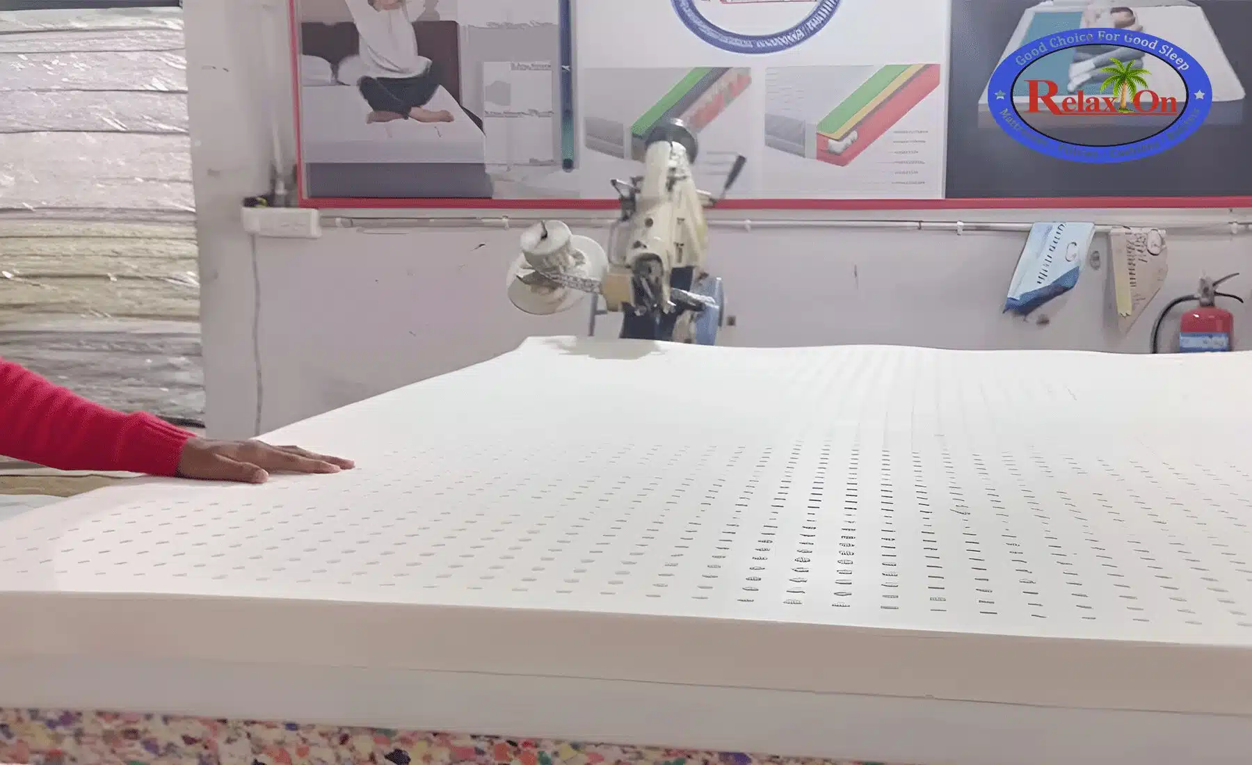 Premium mattress manufacturing company in Hyderabad producing high-quality foam, memory foam, and latex mattresses